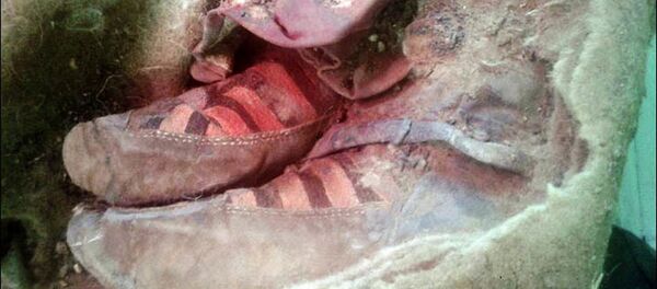 アルタイ山脈で「スニーカー」を履いた1500年前のミイラ発見 アルタイ山脈で「スニーカー」を履いた1500年前のミイラ発見 - Sputnik 日本