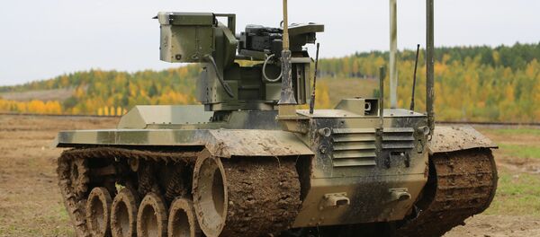 戦闘ロボット「ネレフタ-2」 戦闘ロボット「ネレフタ-2」 - Sputnik 日本