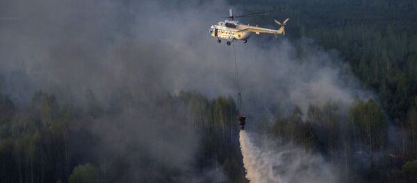 チェルノブイリ原発立ち入り禁止ゾーンで火災 チェルノブイリ原発立ち入り禁止ゾーンで火災 - Sputnik 日本