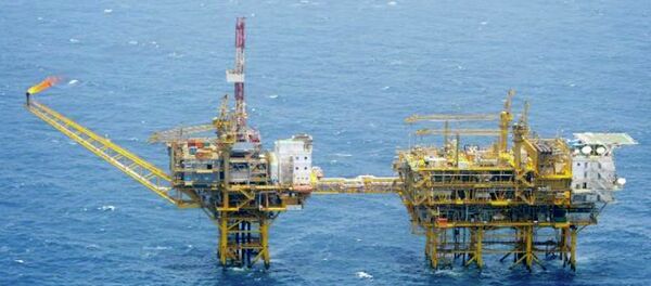 中国の東シナ海の係争諸島周辺水域のガス田施設 - Sputnik 日本