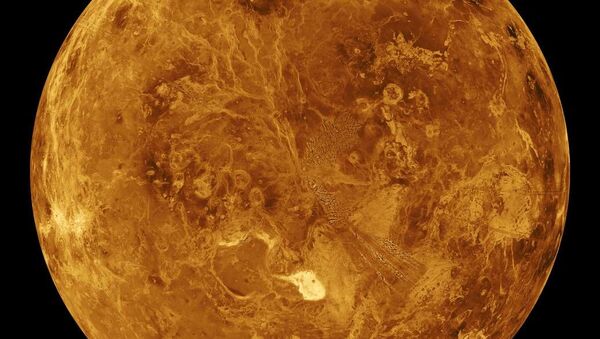 Снимок Северного полюса планеты Венеры - Sputnik 日本