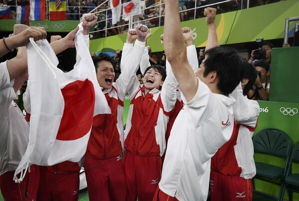 体操男子団体、日本 - Sputnik 日本