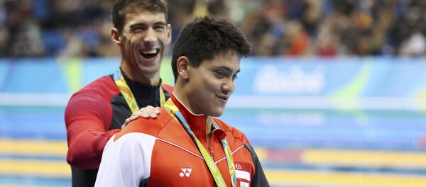 フェルプスと8年越しの勝利をつかんだ彼のファン - Sputnik 日本