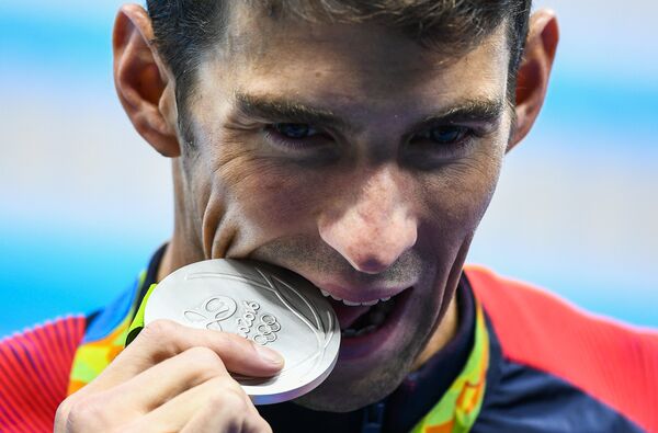 米競泳男子のマイケル・フェルプス選手 - Sputnik 日本