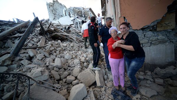 イタリア地震　少なくとも１００人が行方不明 - Sputnik 日本