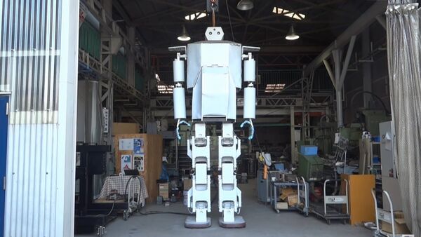 ガンダムを目指す搭乗形二足歩行ロボット「はじめ43号」を作る大阪の会社 - Sputnik 日本