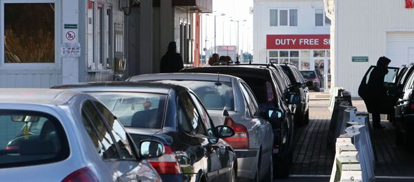 Пограничный пункт перехода Мамонтово-2 на границе с Польшей - Sputnik 日本