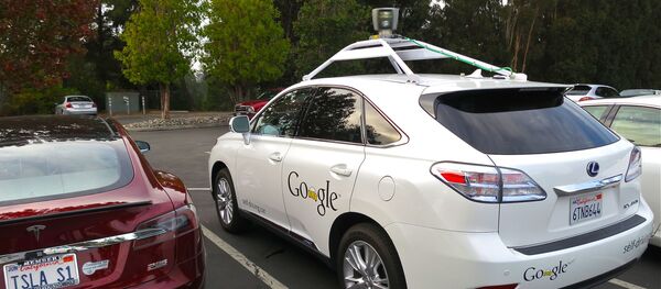 Самоуправляемый автомобиль Lexus SUV Google Самоуправляемый автомобиль Lexus SUV Google - Sputnik 日本
