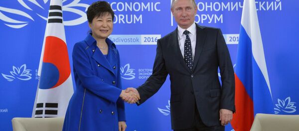 朴槿恵大統領 プーチン大統領と北朝鮮の核問題について合意 朴槿恵大統領 プーチン大統領と北朝鮮の核問題について合意 - Sputnik 日本