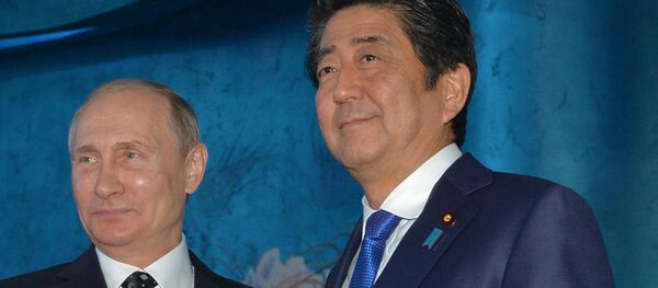 プーチン大統領、安倍首相 プーチン大統領、安倍首相 - Sputnik 日本