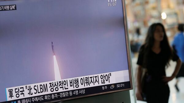 消息筋　墜落した北のミサイルは、恐らく大陸間弾道ミサイルではない - Sputnik 日本