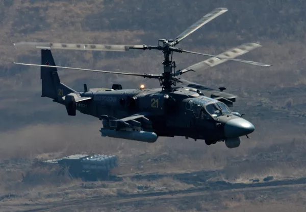 Ka-52ヘリ「アリゲーター」 Ka-52ヘリ「アリゲーター」 - Sputnik 日本