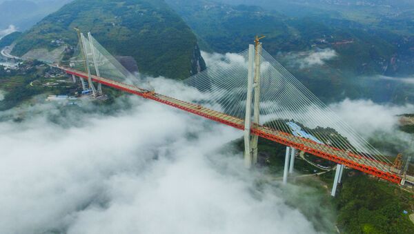 中国、世界で最も高い橋の建設を完了 - Sputnik 日本