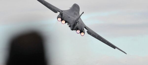 米爆撃機　韓国上空をデモンストレーション飛行 - Sputnik 日本