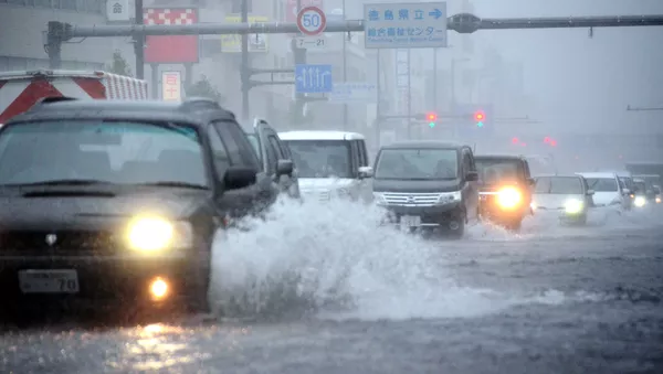 日本　台風接近で空の便約１５０便が欠航　避難も - Sputnik 日本