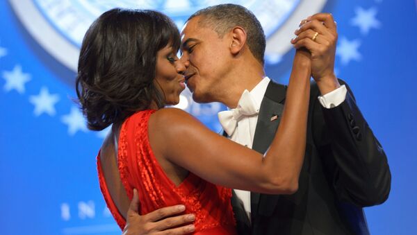 オバマ大統領、最後の演説で妻に支援を感謝 - Sputnik 日本