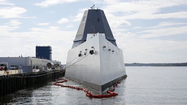 総工費40億ドルの米最新戦艦に浸水 - Sputnik 日本