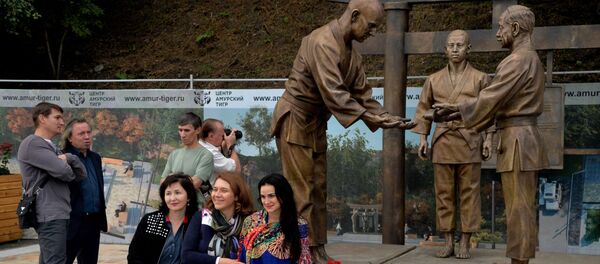 柔道における露日の結びつきが銅像に結晶 柔道における露日の結びつきが銅像に結晶 - Sputnik 日本