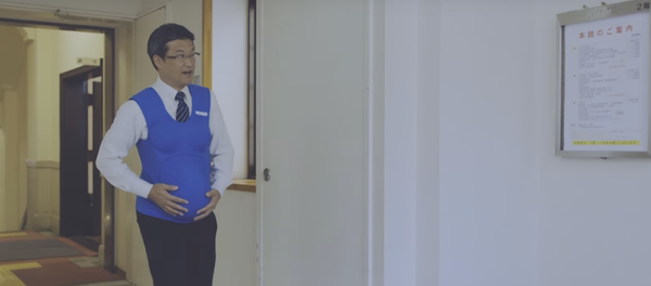 日本、公共広告のため3知事が「妊娠」 - Sputnik 日本