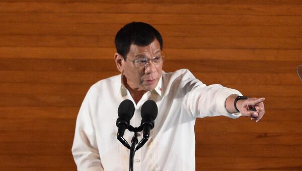 Le président des Philippines, Rodrigo Duterte - Sputnik 日本