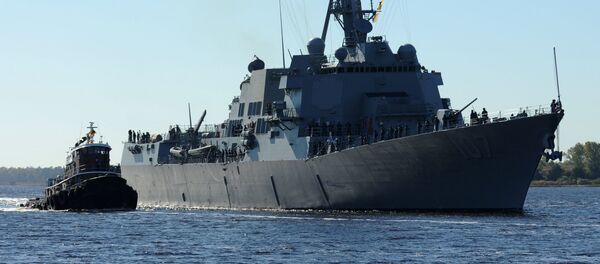 米駆逐艦、イエメン沿岸でロケット弾攻撃を受ける 米駆逐艦、イエメン沿岸でロケット弾攻撃を受ける - Sputnik 日本