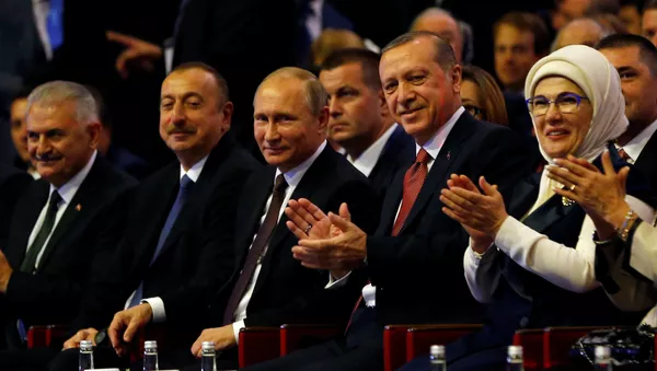 プーチン大統領、トルコ及びベネズエラ大統領との会談のためイスタンブール入り（動画） - Sputnik 日本