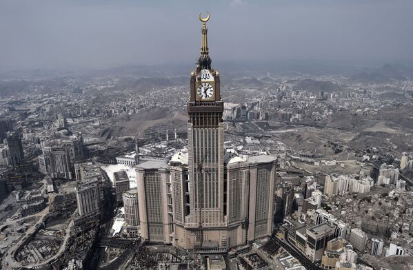 サウジアラビアのメッカのアブラージュ・アル・ベイト・タワーズ - Sputnik 日本