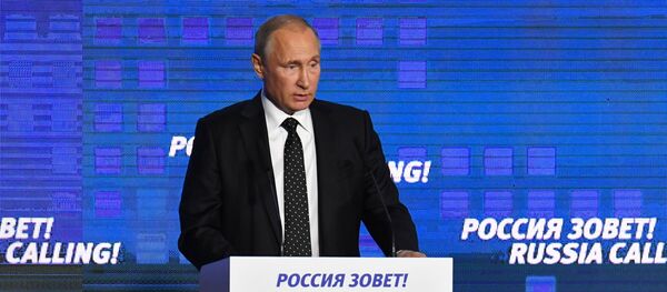 プーチン大統領:ロシアは誰がアレッポ付近で人道援助の車列攻撃したか知っている プーチン大統領:ロシアは誰がアレッポ付近で人道援助の車列攻撃したか知っている - Sputnik 日本