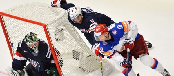 ロシア、アイスホッケー世界選手権で米国に敗北 - Sputnik 日本