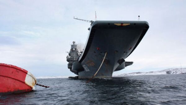 ロシアの航空母艦　シリア沖へ - Sputnik 日本