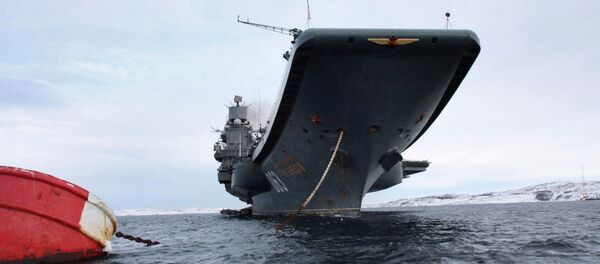 ロシアの航空母艦　シリア沖へ - Sputnik 日本