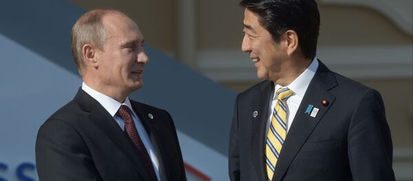 安倍首相とプーチン大統領 安倍首相とプーチン大統領 - Sputnik 日本