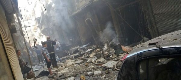 アレッポのテロリストが人道回廊に攻撃 アレッポのテロリストが人道回廊に攻撃 - Sputnik 日本