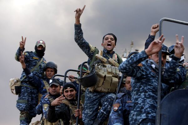 モスル解放作戦でのイラク軍の戦士達。 - Sputnik 日本