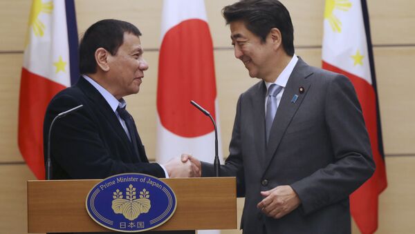 首相の4か国歴訪、今日、日比首脳会談 - Sputnik 日本