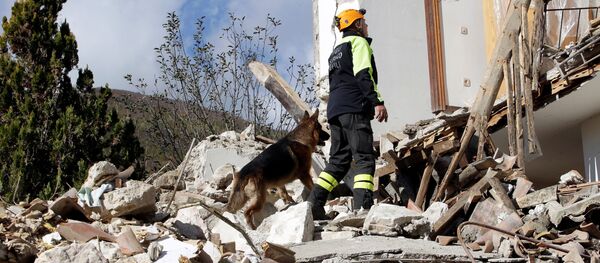 イタリアでの14世紀の教会崩壊が動画に収められる イタリアでの14世紀の教会崩壊が動画に収められる - Sputnik 日本