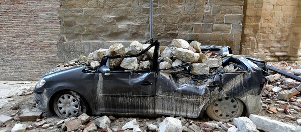 イタリア地震により多数の建物倒壊 - Sputnik 日本