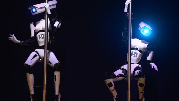 Роботы компании Tobit Software во время танца у шеста в Германии - Sputnik 日本