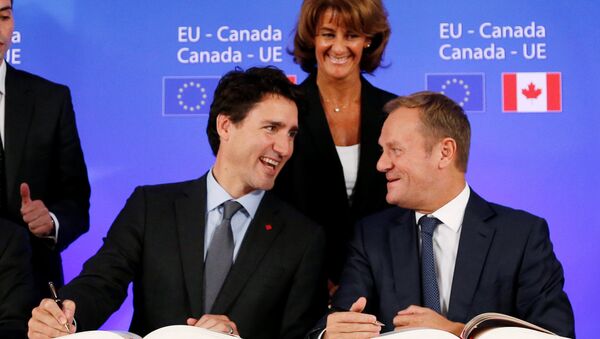EU・カナダ貿易協定、来年発効 - Sputnik 日本
