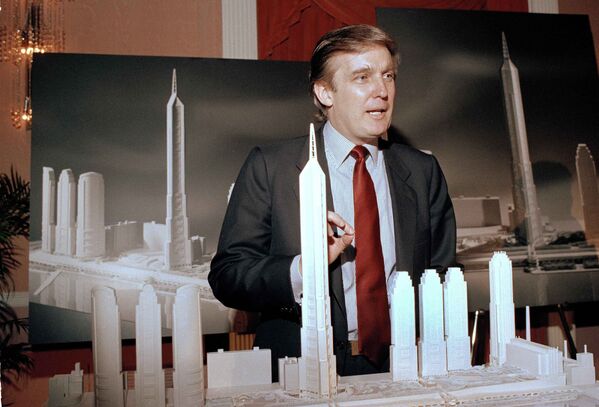 ドナルド・トランプ氏、ニューヨークＴＶ塔プロジェクトのプレゼンテーションで、１９８５年 - Sputnik 日本