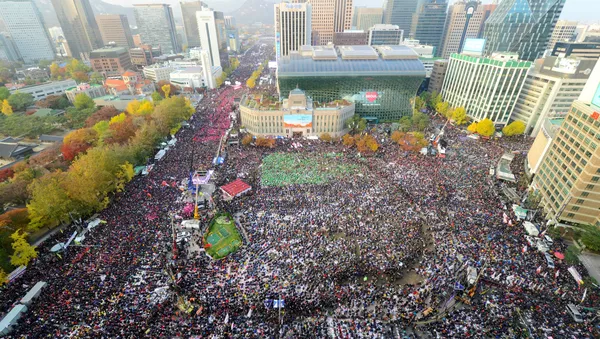 ソウルで100万人抗議集会 - Sputnik 日本