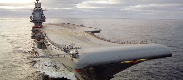 The Admiral Kuznetsov aircraft carrier The Admiral Kuznetsov aircraft carrier - Sputnik 日本