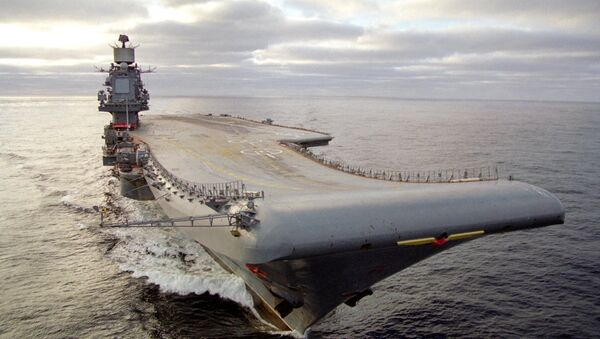 The Admiral Kuznetsov aircraft carrier - Sputnik 日本