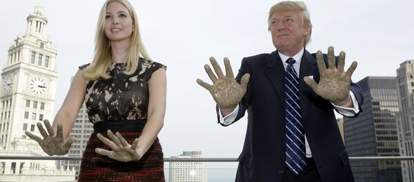 ドナルド・トランプ大統領と長女イワンカ ドナルド・トランプ大統領と長女イワンカ - Sputnik 日本