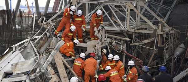 中国、建設中の発電所で足場が崩れ、死者４０人以上 - Sputnik 日本