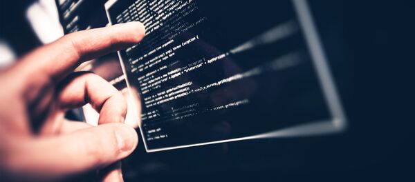 Программные коды на экране компьютера - Sputnik 日本