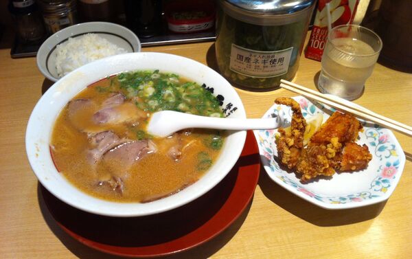 京都のラーメン屋さんで食べたラーメン 京都のラーメン屋さんで食べたラーメン - Sputnik 日本