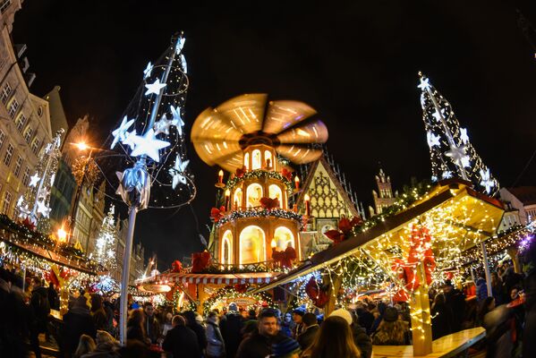 クリスマスマーケット、ポーランド・ヴロツワフで - Sputnik 日本