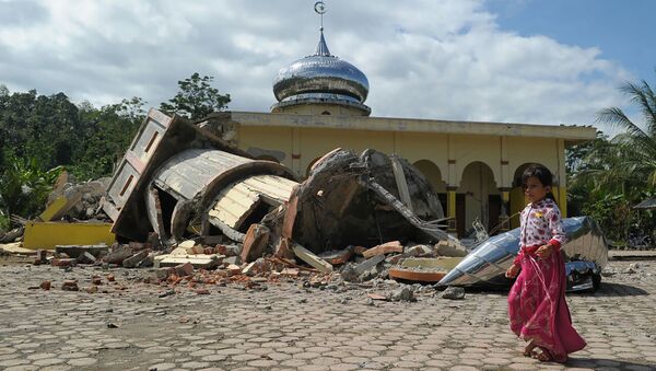 地震で被害されたインドネシアで救助が続く - Sputnik 日本