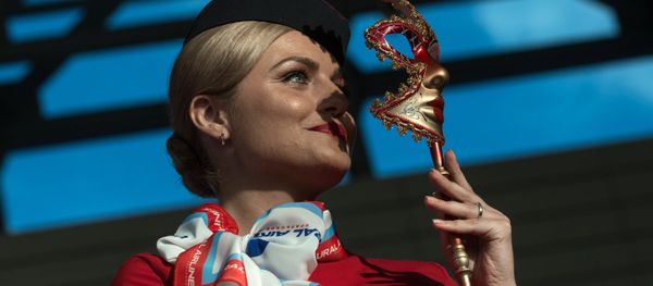 モスクワでロシアのスチュワーデスコンテストの結果が発表される【写真】 - Sputnik 日本